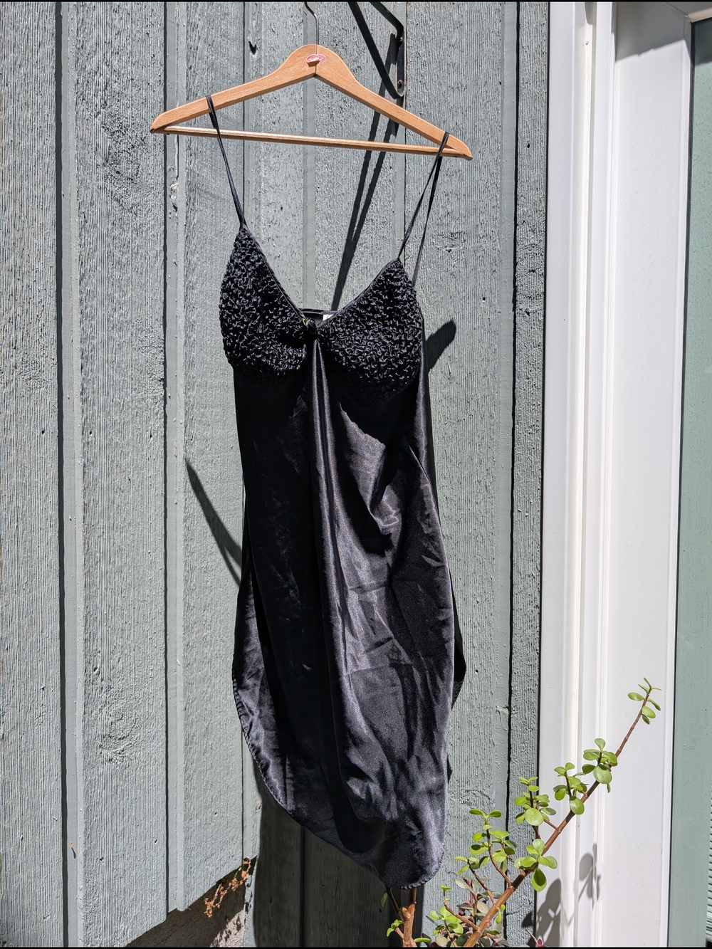 Black Slip Chemise